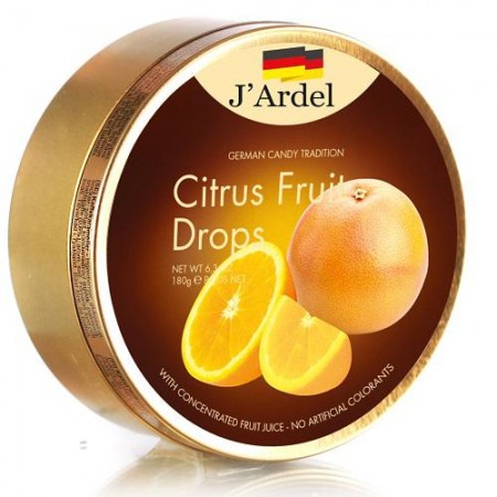 Леденцы J’Ardel Цитрусовые фрукты 180 гр